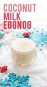 coconut milk eggnog