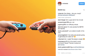 instagram nintendo