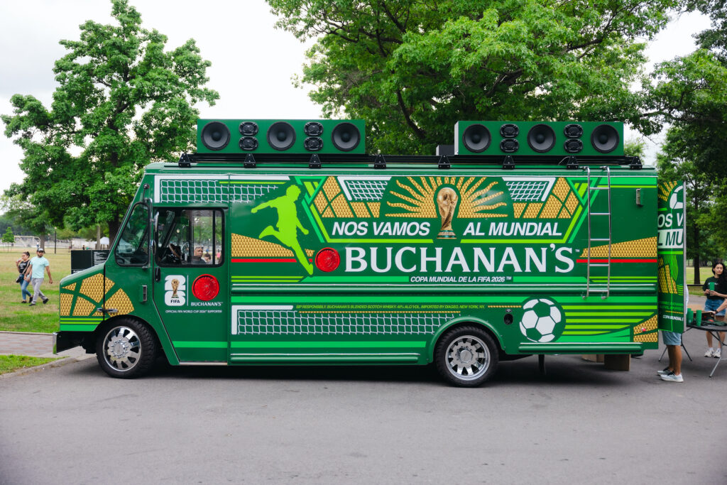 Buchanan's Whisky: Community-first, street-level, and culturally specific.