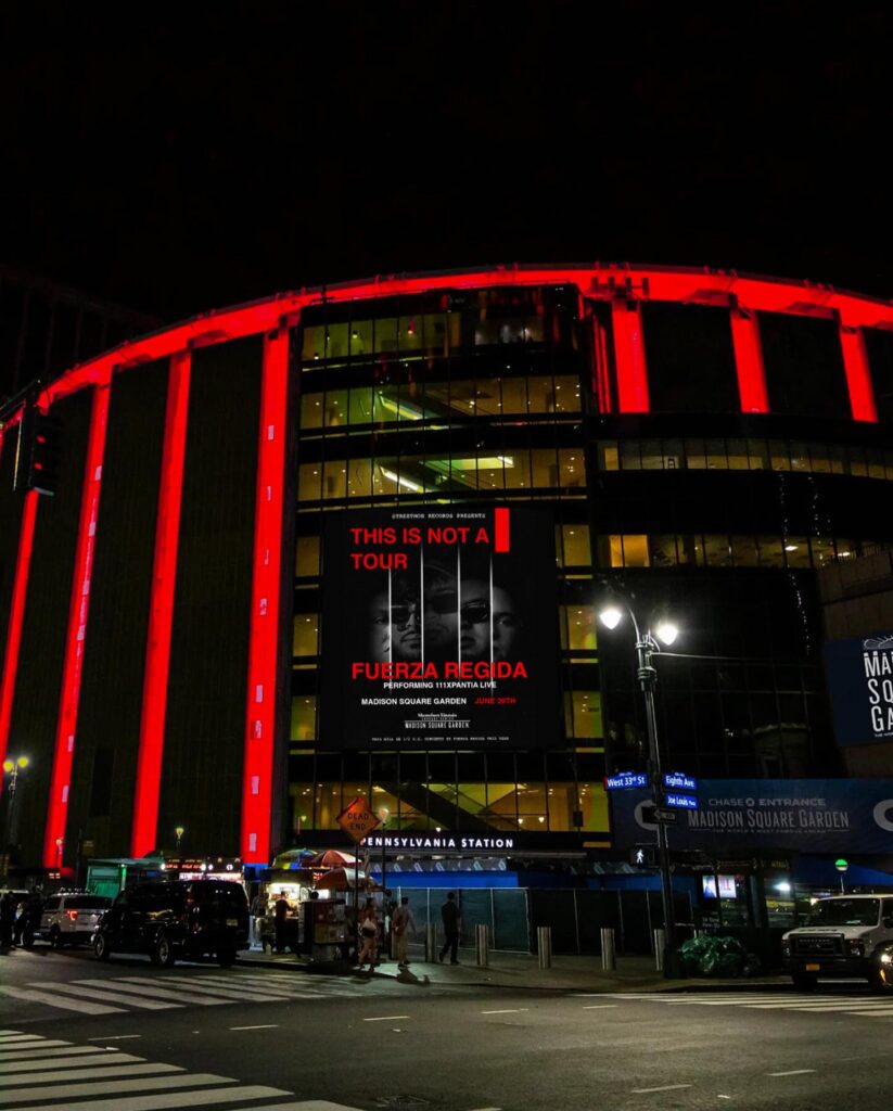 Fuerza regida at Madison Square Garden